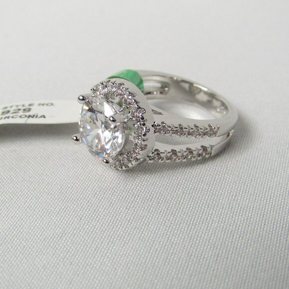 Jewelry - Stainless Steel | Cubic Zirconia | Women's Size 5 | Band | New